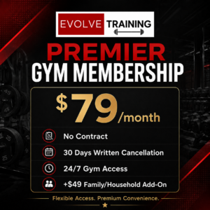 Premier Gym Membership — $79/month