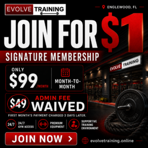 SIGNATURE GYM MEMBERSHIP — $99/month *JOIN FOR $1*