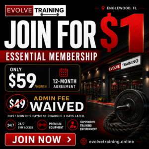 ESSENTIAL GYM MEMBERSHIP — $59/month *JOIN FOR $1*